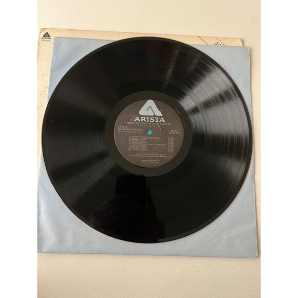 Monty Python Live At City Center April 1976 LP Arista AB 4073 EX Cleaned - Picture 4 of 7